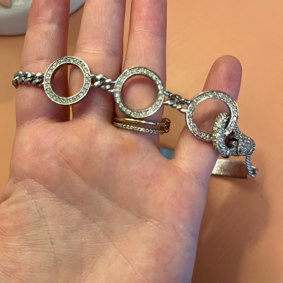 RARE Christian Dior John Galliano Silver Tone Chain Necklace. - Picture 3 of 8